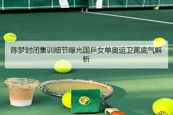 陈梦封闭集训细节曝光国乒女单奥运卫冕底气解析
